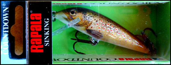 cabela's tackle rapala cd7 fishing lures RAPALA COUNTDOWN CD 7 cm TRL (Live Trout) color – Darkagelures