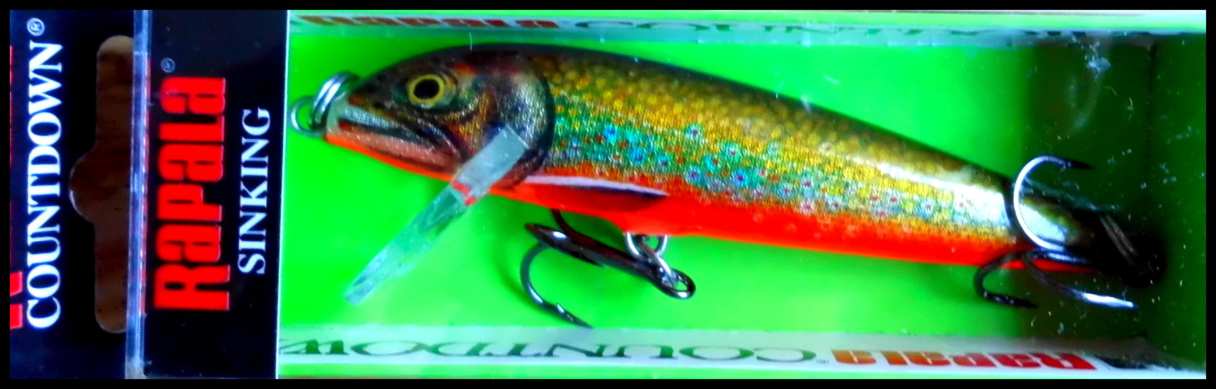 RARE RAPALA COUNTDOWN CD 9 cm CHL (Live Char) color – Darkagelures