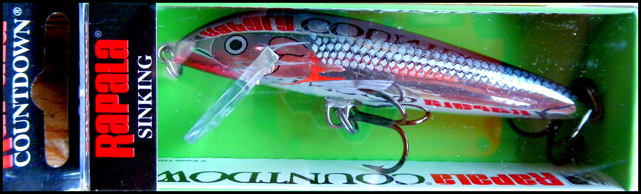 Leurre Vintage Rapala COUNTDOWN CD-9 G Kulta Gold - Boîte Originale Leurre Vintage Rapala COUNTDOWN CD-9 G Kulta Gold - Boîte Originale