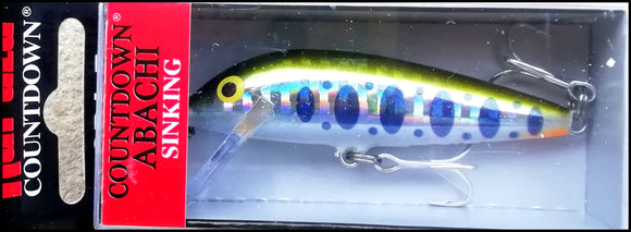 VERY RARE RAPALA COUNTDOWN ABACHI CDA 7 cm SPECIAL HYM color