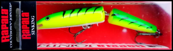 VERY RARE RAPALA COUNTDOWN JOINTED CDJ 11 cm FT (Fire Tiger) color