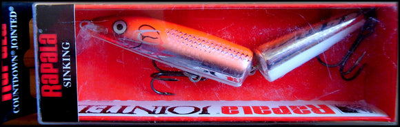 VERY RARE RAPALA COUNTDOWN JOINTED CDJ 11 cm RCL (Red Clown) color