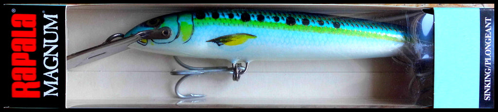 VINTAGE Rapala Magnum CD-18 ORANGE/GOLD/WHITE Sinking Metal Lip VINTAGE Rapala Magnum CD-18 ORANGE/GOLD/WHITE Sinking Metal Lip