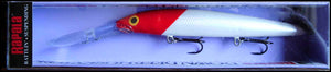 RAPALA DOWN DEEP HUSKY JERK DHJ 12 cm RH (Red Head) color