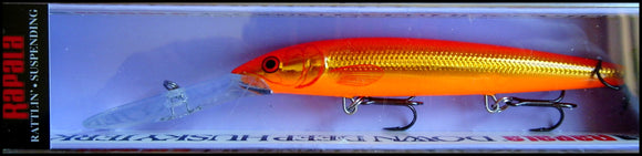 RAPALA DOWN DEEP HUSKY JERK DHJ 12 cm GF (Goldfish) color