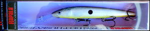 RAPALA DOWN DEEP HUSKY JERK DHJ 12 cm GGS color - GLOWS IN DARK!!!