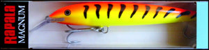 RARE RAPALA MAGNUM FMAG 18 cm HT (Hot Tiger) color
