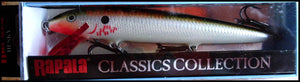 RARE RAPALA HUSKY H 13 cm SPECIAL BOF (Bleeding Olive Flash) color