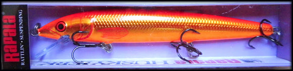 RARE RAPALA HUSKY JERK HJ 12 cm GF (Goldfish) color