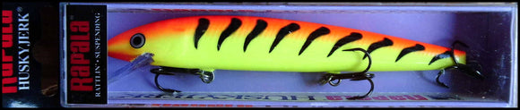 RARE RAPALA HUSKY JERK HJ 12 cm HT (Hot Tiger) color