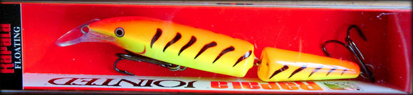 RARE RAPALA JOINTED J 13 cm HT  (Hot Tiger) color