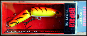 RARE RAPALA JOINTED J 7 cm HT (Hot Tiger) color