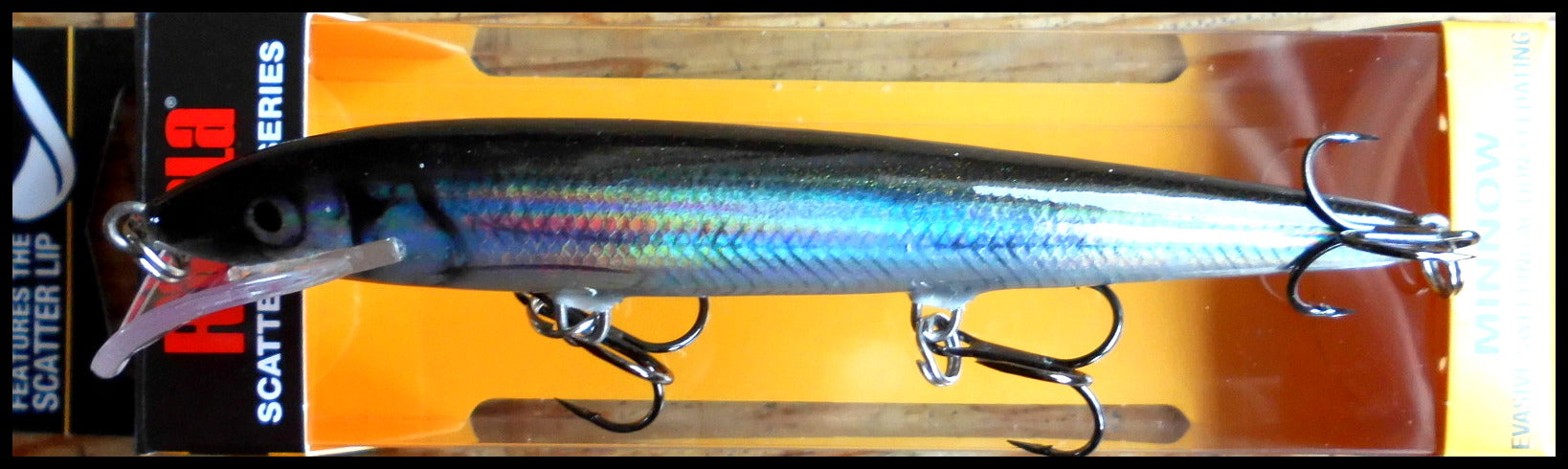 Rapala Scatter Rap Deep Husky Jerk, Glass Clown Scrdhj10gcl | Meses sin interés