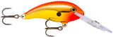 RAPALA SHAD DANCER SDD 5 cm CGFR (Chrome Gold Fluorescent Red) color