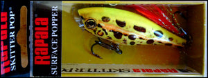 RAPALA SKITTER POP SP 5 cm LFL (Live Leopard Frog) color