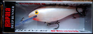 RARE RAPALA SHAD RAP DEEP RUNNER SR 7 cm SPECIAL PW (Pearl White) color