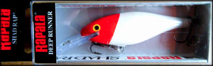 VERY RARE RAPALA SHAD RAP SR 7 CM RH (RED HEAD) COLOUR