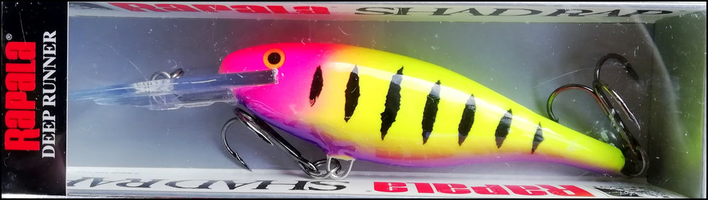 Rapala Shad Rap Firetiger; 2 in Rapala Shad Rap Firetiger; 2 in