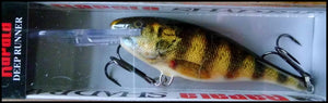 RARE RAPALA SHAD RAP DEEP RUNNER SR 9 CM PEL (LIVE PERCH) COLOR