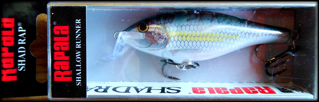 Leurre poisson nageur, SHALLOW SHAD RAP 9 cm de RAPALA Leurre poisson nageur, SHALLOW SHAD RAP 9 cm de RAPALA