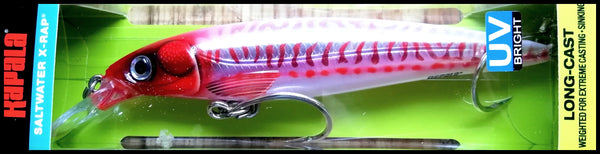 FISHING LURES RAPALA X RAP SALTWATER SXR 12 cm RHU (Red Head UV
