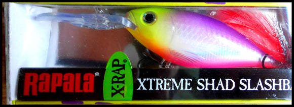 VERY RARE RAPALA X RAP SHAD XRS 8 cm SPECIAL PSYC (Psycho Chartreuse) color
