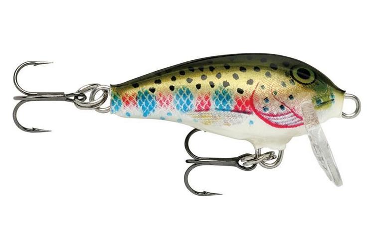 RAPALA MINI FAT RAP MFR 3 cm RT (Rainbow Trout) color – Darkagelures